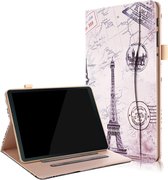 Samsung Galaxy Tab A 10.5 hoes - Wallet Book Case - Eiffeltoren