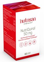 Nutrisan NutriQuinol 50mg Softgels Hartfunctie & Energie 60Capsules