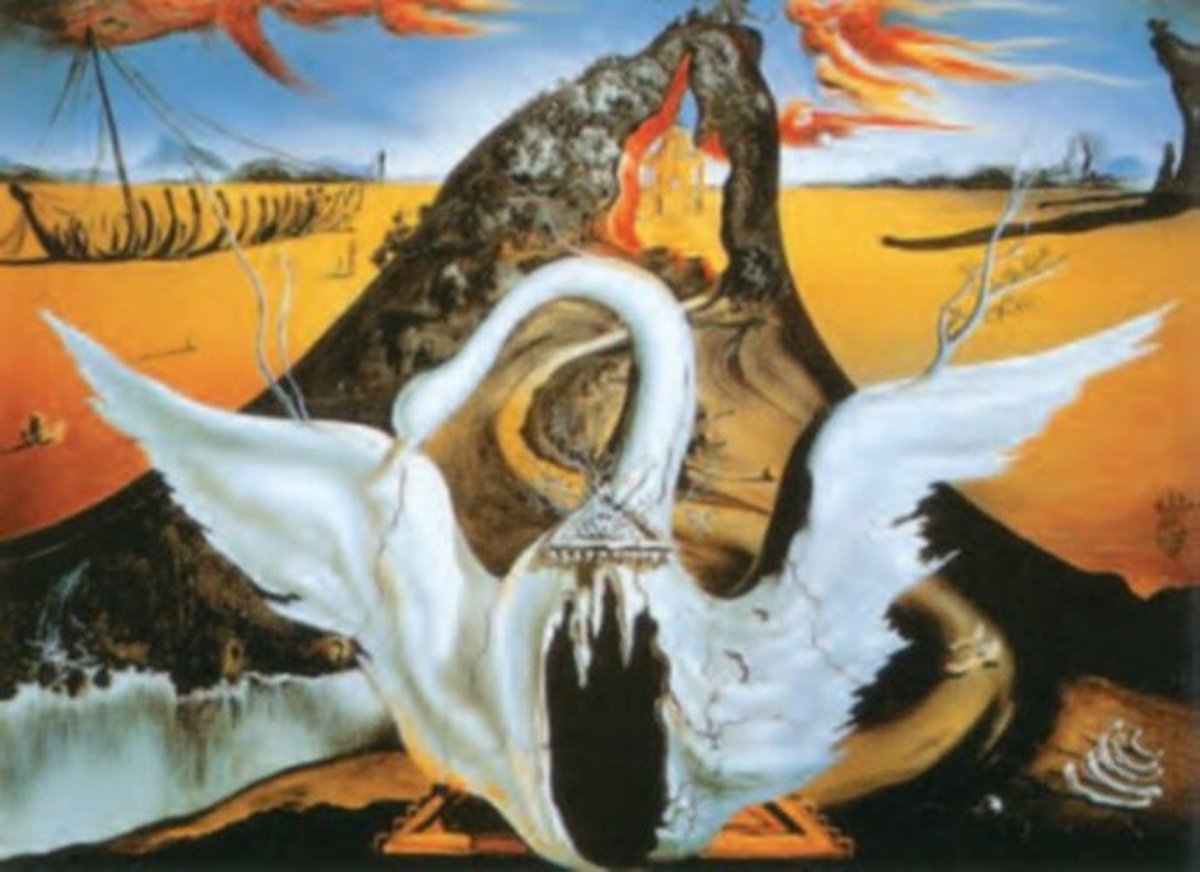 Catch Projecten Salvador Dalì - Bacchanale - Kunstposter - 40x50 cm Multicolour