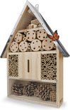 Wildlife Friend® Insectenhotel / Bijenhotel - Groot & Weerbestendig van hout - Als Nesthulp