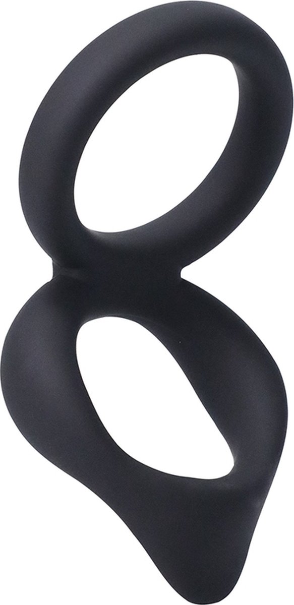 Goedkoopste Doc Johnson Dual Enhancer - Cockring black