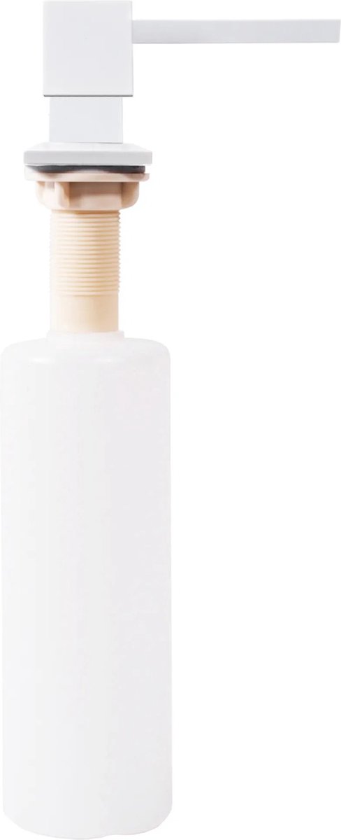 Rea 330Ml Handzeepdispenser Wit 10X5X27Cm