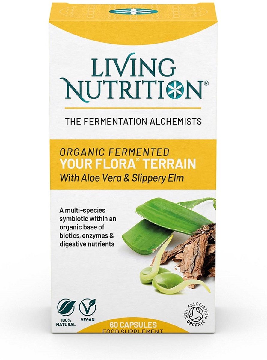 Goedkoopste Living Nutrition - Your Flora - Terrain Bio - 60 caps