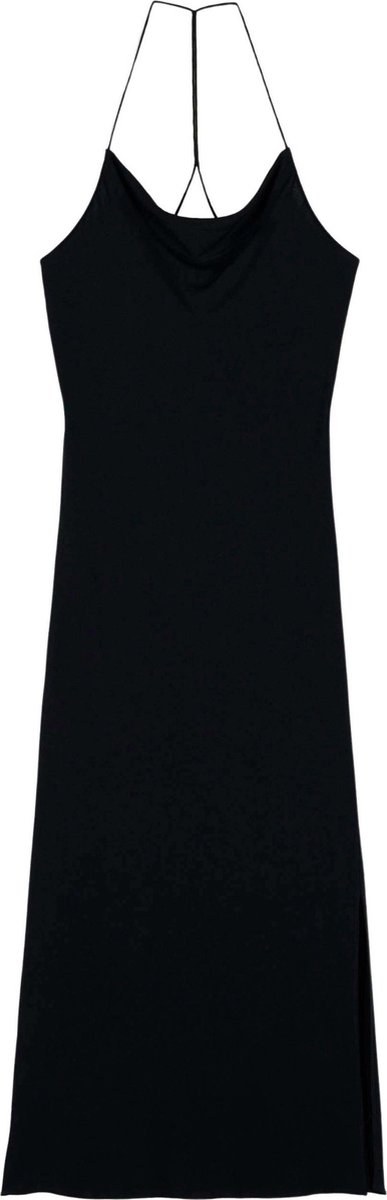 BA&SH Jurk Zwart Viscose maat 38 Fame jurken zwart
