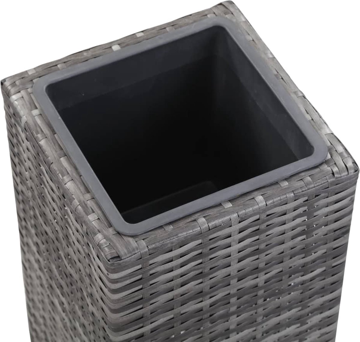 half 275L 4-ringen - plantenbak - bloembak