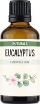 Eucalyptus Olie 100% Biologisch & Puur - 50ml - Geschikt voor Huid, Haar en Voor Aromatherapie - Tegen Acne en Roos - Eucalyptus Olie voor Diffuser, Eucalyptus Bad of Sauna voor een Verfrissende Geur - Puur en COSMOS Gecertificeerd