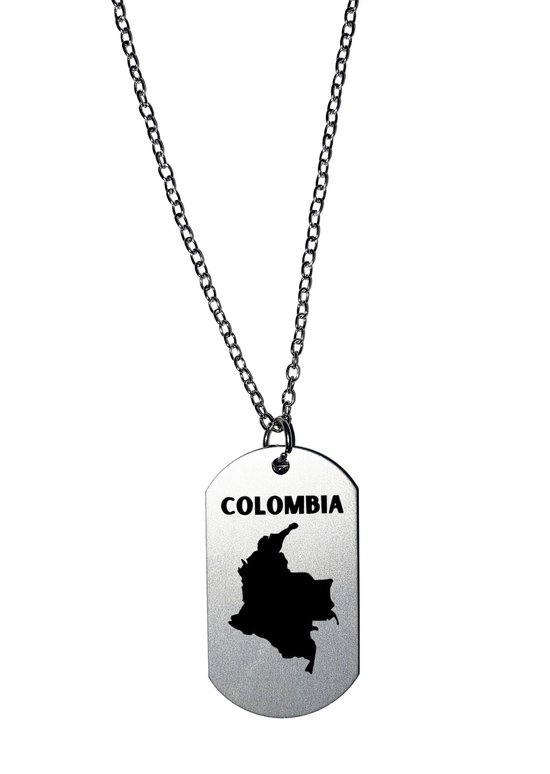 Akyol - colombia ketting - Piloot - colombia cadeau - beste land - leuk cadeau voor je vriend om te geven