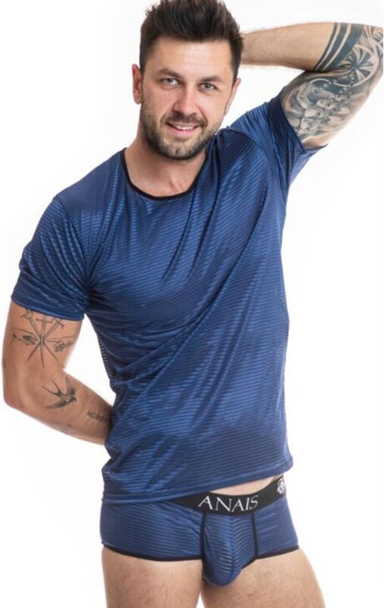ANAIS MEN ACCESORIES | Anais Men - Naval T-shirt L | EROTISCHE HEREN ONDERGOED | EROTISCH SHIRT