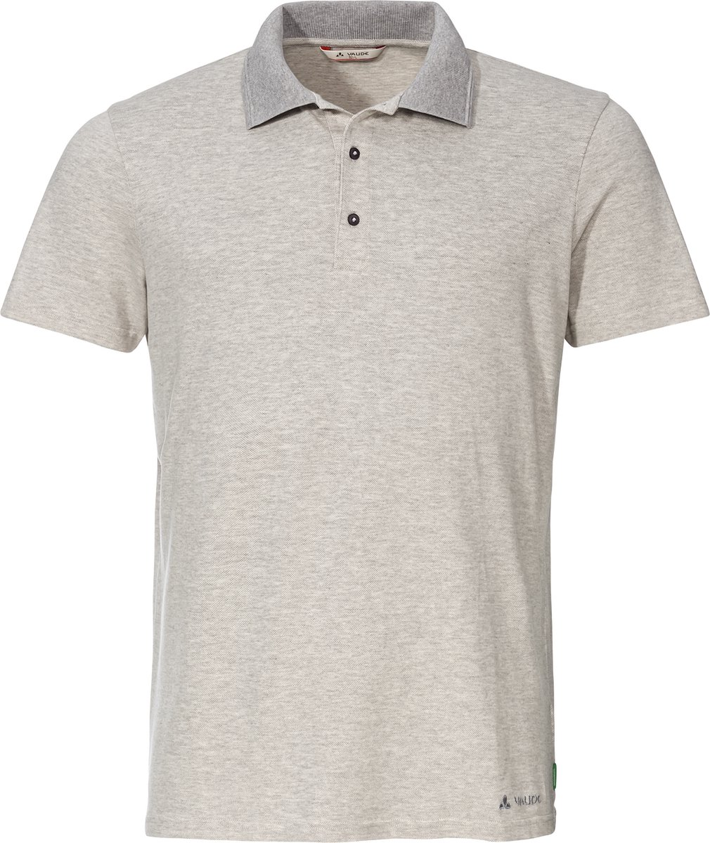 Vaude Men’s Redmond Polo Polo Heren Licht Grijs