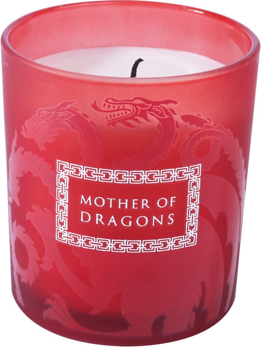 Game of Thrones Mother of Dragons Glass Candle