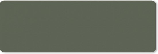 Tapis de souris XXL vert uni de 90x30 cm.