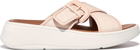 Fitflop F-mode Canvas Sandalen Roze EU 41 Vrouw