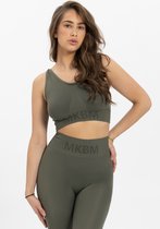 MKBM Seamless Top Groen - Maat: S