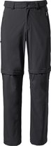 Pantalon Vaude Farley Stretch T-zip Iii Zwart 52 / Regular Homme