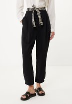 Broek With Belt Dames - Zwart - Maat 38