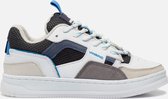 Vingino Milan Low Sneakers grijs Leer - Heren - Maat 34