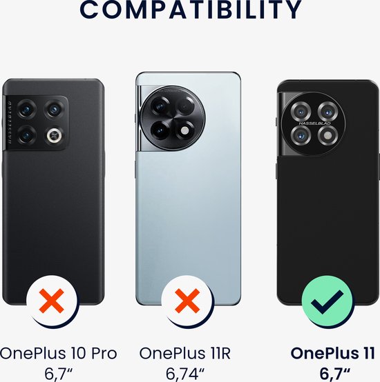 Compatibiliteit: OnePlus 10 Pro, OnePlus 11R en OnePlus 11.