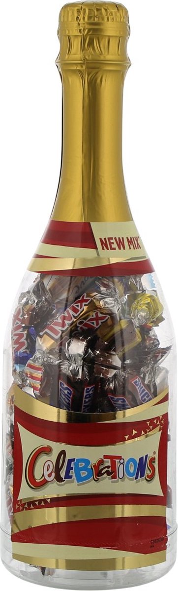 Assortiment de chocolats en bouteille Celebrations 8 x 312 grammes