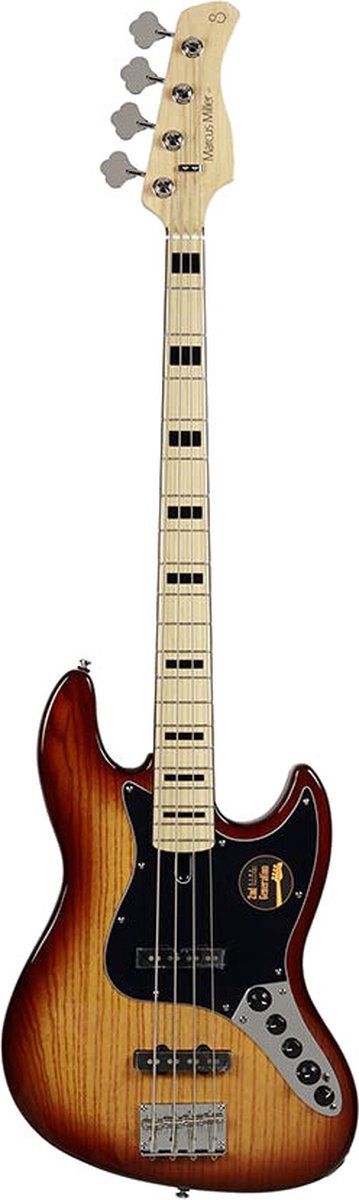 Sire V7V+ S4/NT Marcus Miller 4-snarige actieve basgitaar Natural