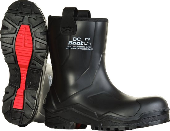 Bottes de travail - modèle : court - couleur : noir - pointure : 44