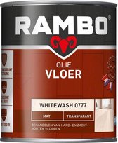 Rambo Floor Oil Transparent Matt Whitewash 0777-0.75 Ltr
