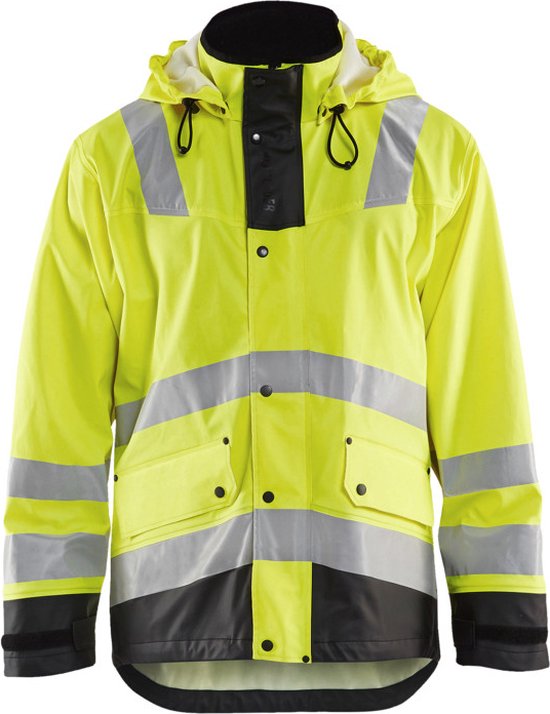 Blaklader Regenjas High Vis LEVEL 2 4302-2003 - High Vis Geel/Zwart - 4XL