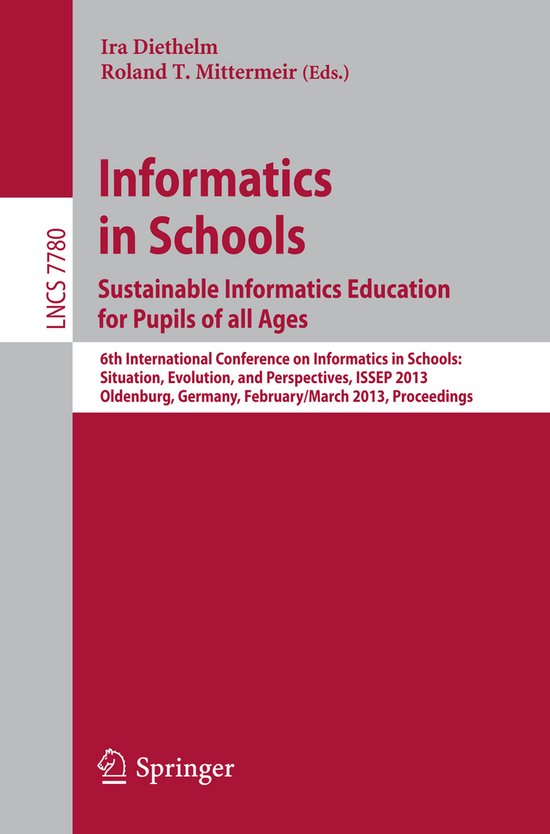 Informatics in Schools. Sustainable Informatics Education fo ... - cover