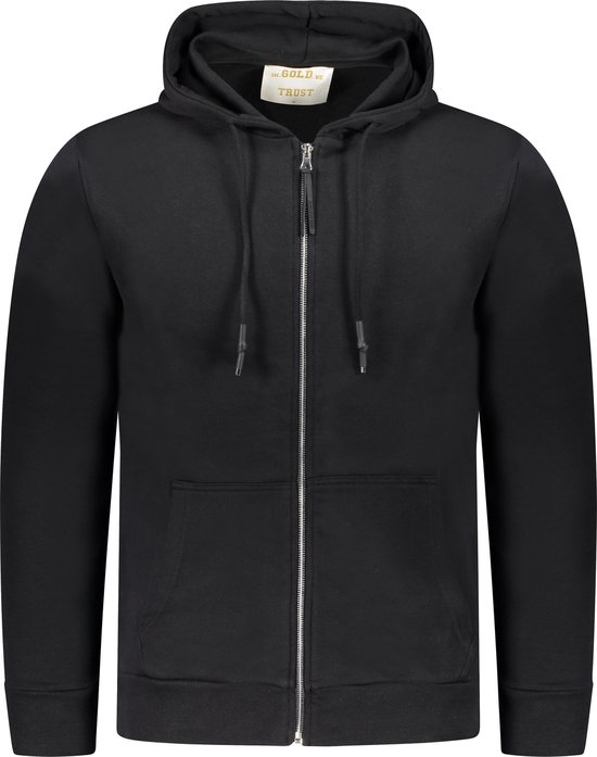 In Gold We Trust Vest Zwart Normaal Maat M Mannen Lente/Zomer