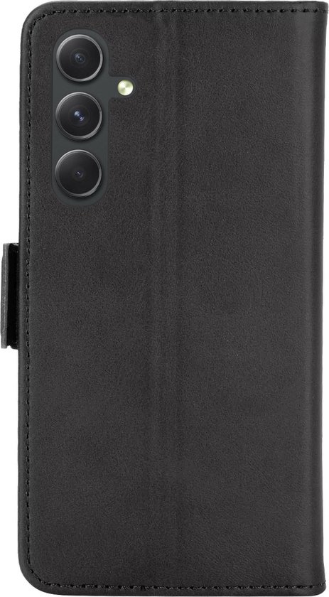 Étui BookCase adapté pour Samsung A34 - Étui portefeuille - Étui avec porte-cartes - Zwart