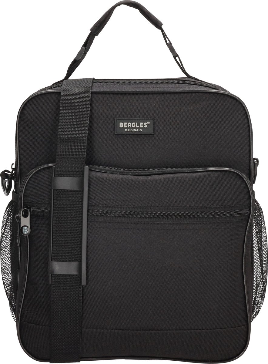 Beagles Originals Arturo Reportertas Reistas Transavia, Wizz Air Reistas 34x30x20 - Maximale Inhoud - Met Smart-Sleeve voor op een Koffer - Handbagage Tas 40 x 20 x 30 cm - Altijd Gratis Mee Aan Boord van het Vliegtuig - TUI Gegarandeerde Handbagage