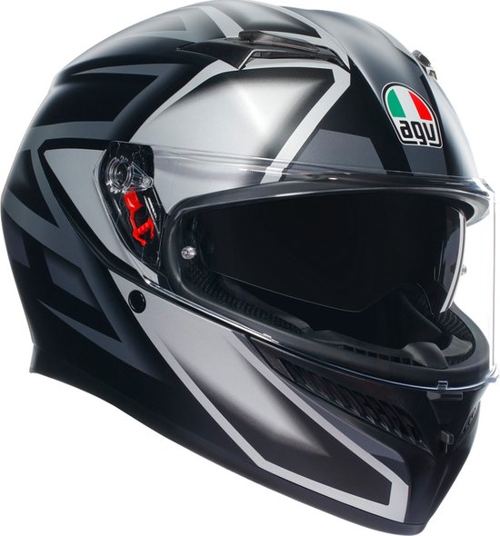 CASCO INTEGRALE K7 AGV E2206 MPLK MONO MATT BLACK | AGV