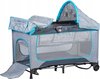 Maxenza Kids 625A Reisbedje Campingbedje Baby - 3in1 Kinderbedje - Box - Schommelstoel met Commode - Wieg en Interactieve Spelletjes