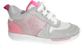 Shoesme RF23S029-A pink silver Meisjes Sneaker - Roze - 25