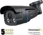 Beveiligingscamera - 5 megapixel 4 in 1 Camera - 60m Nachtzicht - 2.7-13.5mm Motorzoom Lens - Stevige Bullet Camera Voor Binnen & Buiten