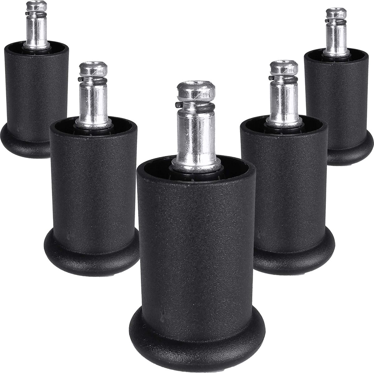 Bureaustoel Zwenkwiel 65mm, Basic