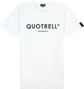 Quotrell - BASIC GARMENTS T-SHIRT - WHITE/BLACK - M