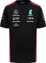 Mercedes-Amg Petronas Team Mens Driver Tee black S - Lewis Hamilton - George Russel - 2023 - Formule 1