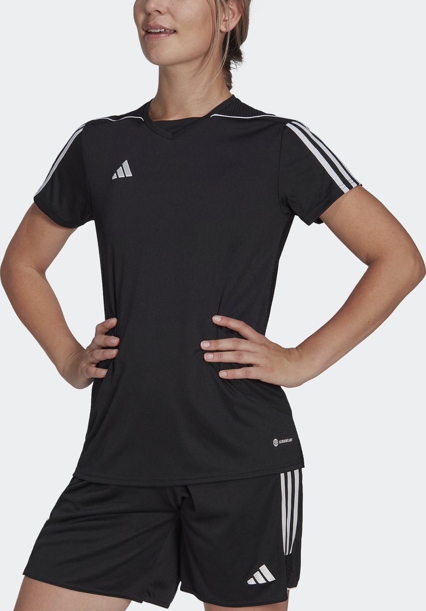adidas Performance Tiro 23 League Voetbalshirt - Dames - Zwart- L