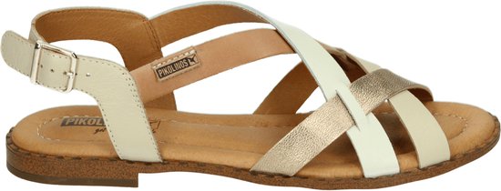 Pikolinos W0X-0556C3 - Volwassenen Platte sandalen - Kleur: Bruin - Maat: 40