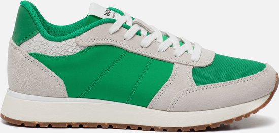 Woden Ronja Sneakers groen Textiel - Dames - Maat 36