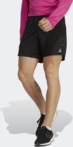 adidas Performance Run Icons 3 Bar Logo Short - Heren - Zwart - XL 5"