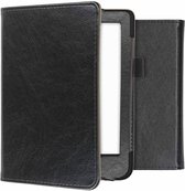 Etui Kobo Libra 2E - iMoshion Vegan Leather Bookcase - Convient également pour Tolino Shine 4 - Zwart