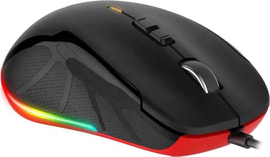 Bedrade Gaming Muis RGB-verlichtingseffecten - G-536-E - Geschikt voor Laptop, PC en Mac
