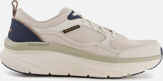 Skechers D´lux Walker New Sneakers taupe Textiel - Heren - Maat 47