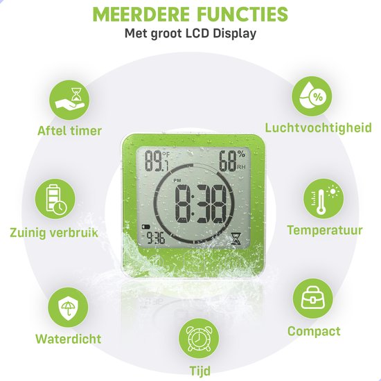 Douchetimer Douche Timer Douchewekker Douche Zandloper Douche