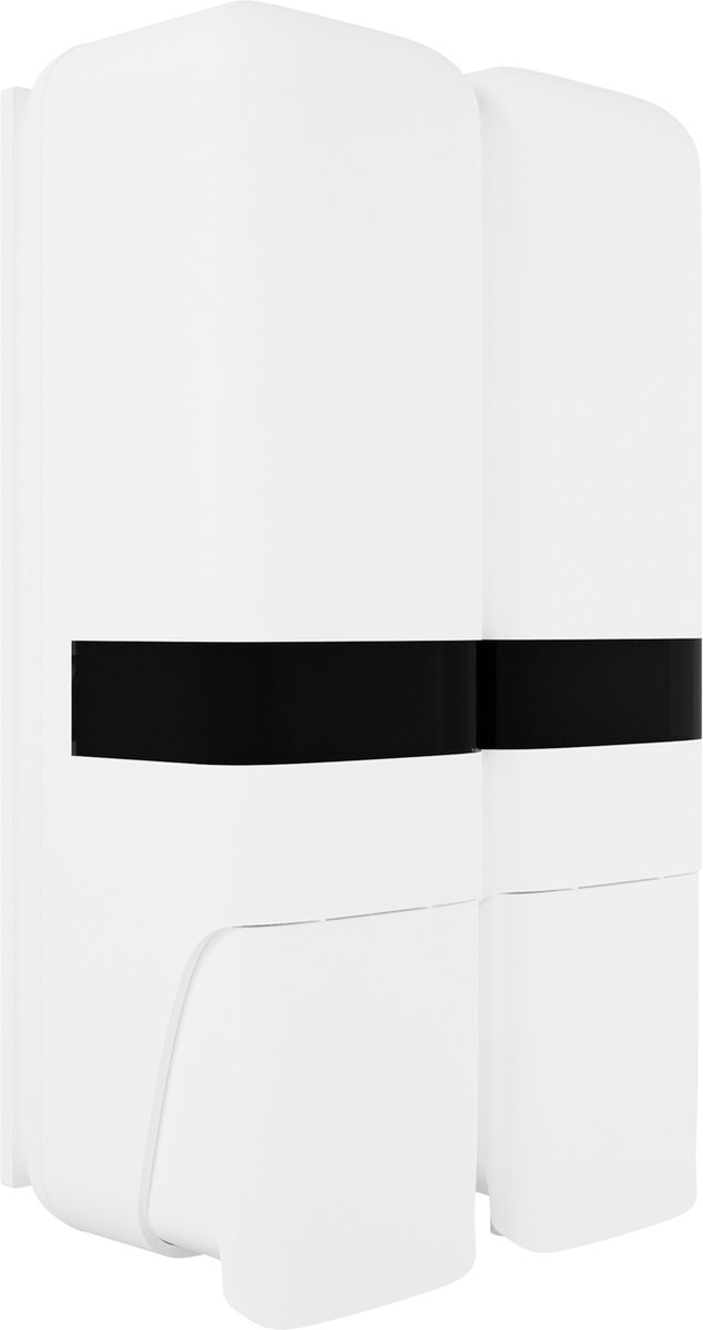 Waal® Zeepdispenser Wandmontage - Zeeppompje - Zeephouders - Zeepdispenser hangend - Badkamer & wastafel - Wit