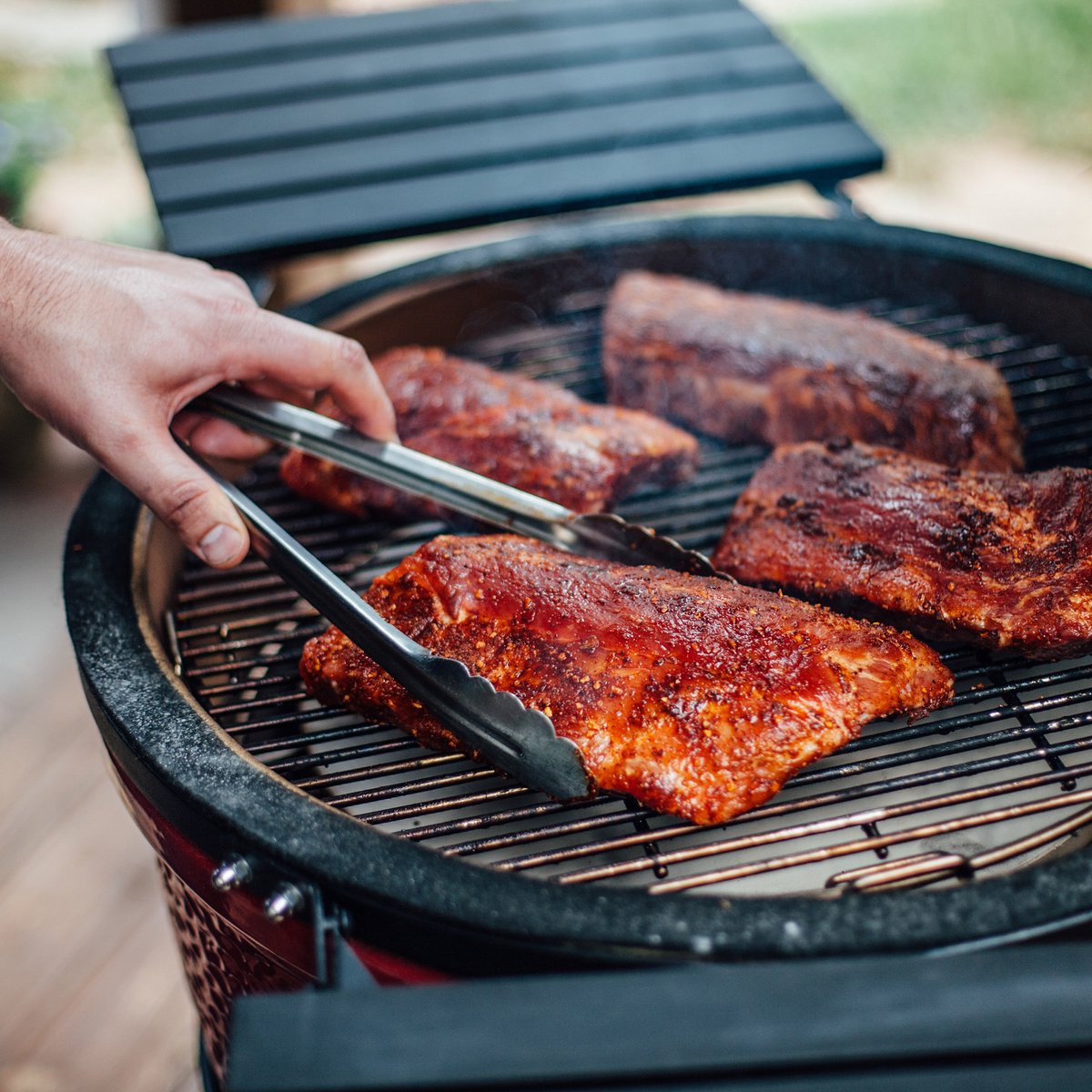 Kamado Joe Classic I - Houtskool barbecue - Zijtafels en - afbeelding 2