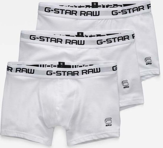 G-star Classic Bokser 3 Eenheden Wit M Man