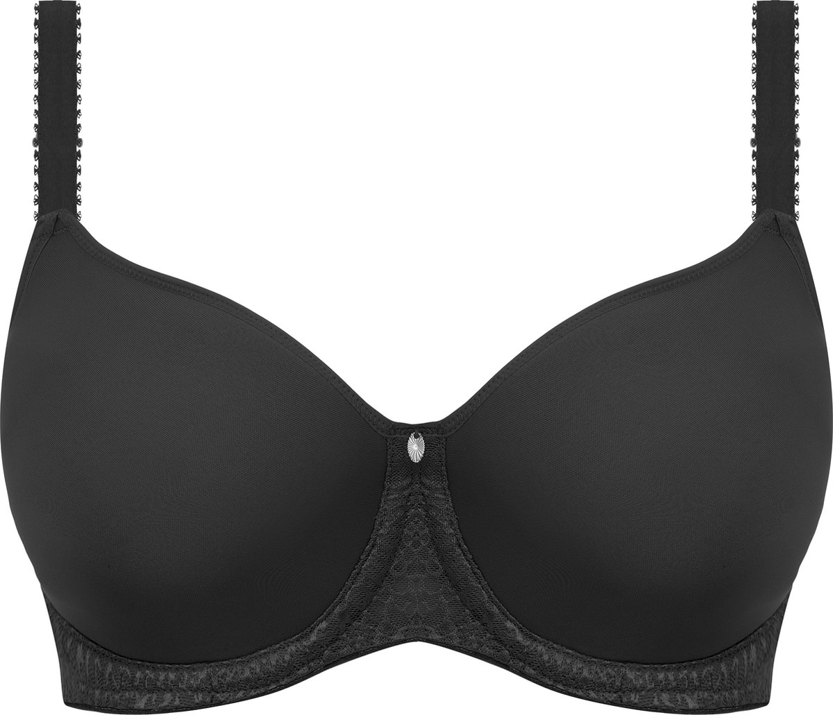 Fantasie ENVISAGE UW MOULDED SPACER BRA Dames Beha - Black - Maat 85E (EU) ZWART