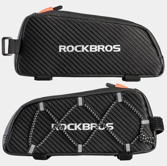 PRO Fiets Frametas - Smalle Fietstas voor bovenop fietsframe - Waterdicht - Racefiets - Koersfiets - MTB - Ebike fiets — afbeelding 4